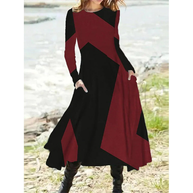 Aixa® | Women's long-sleeved midi dress