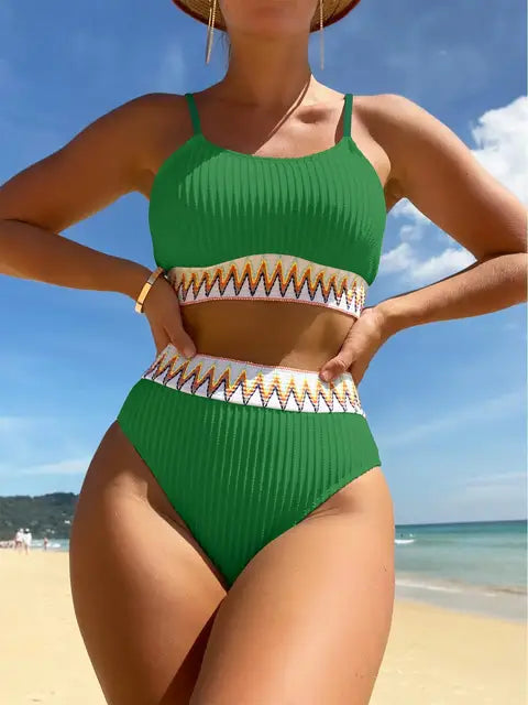 Esperanza® | High Waist Bohemian Lining Swim Dress