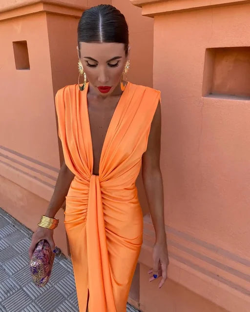 Nadia® | Elegant Silk Party Dress