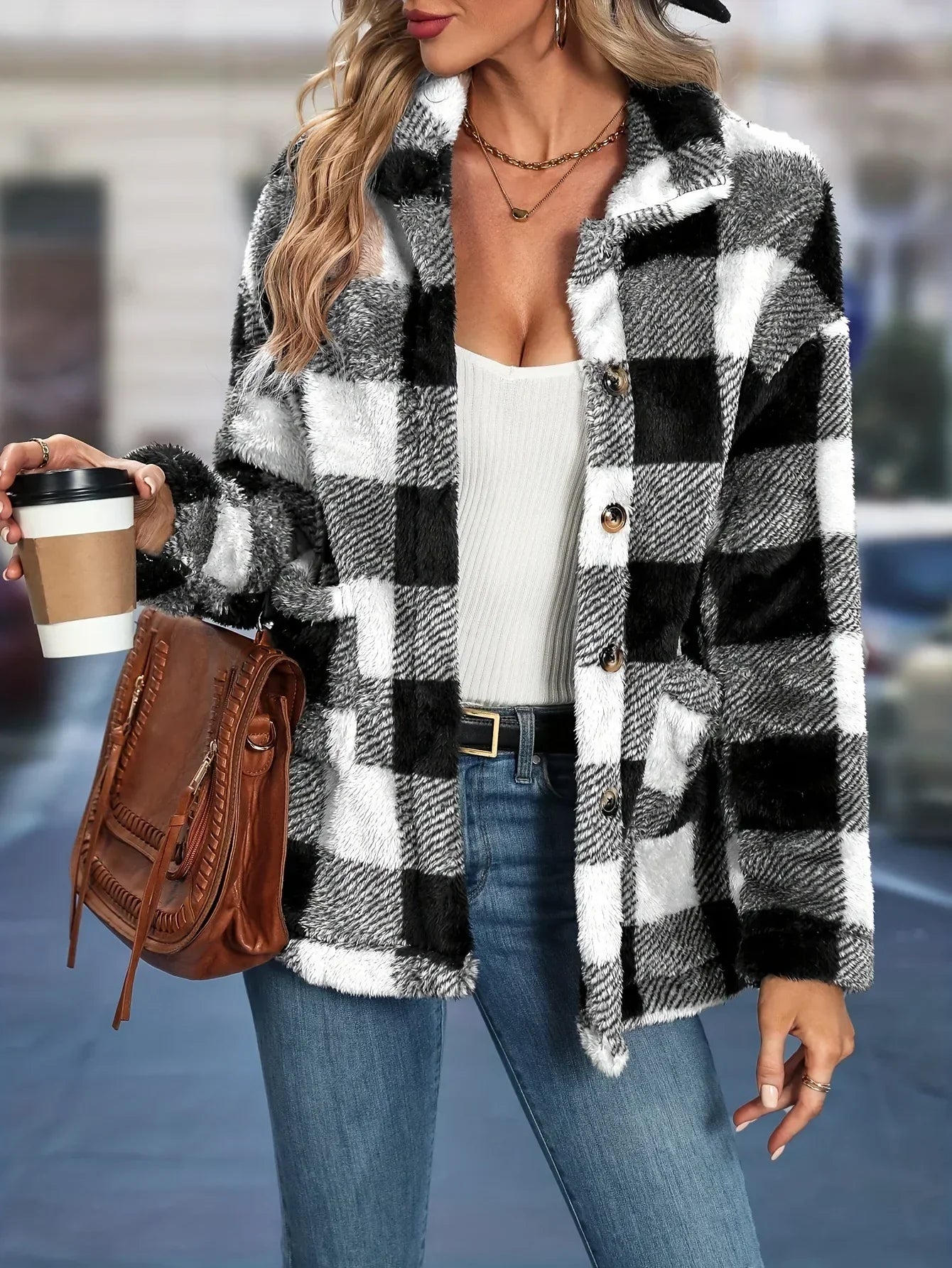 Elda | Women's European-American style fall/winter jacket
