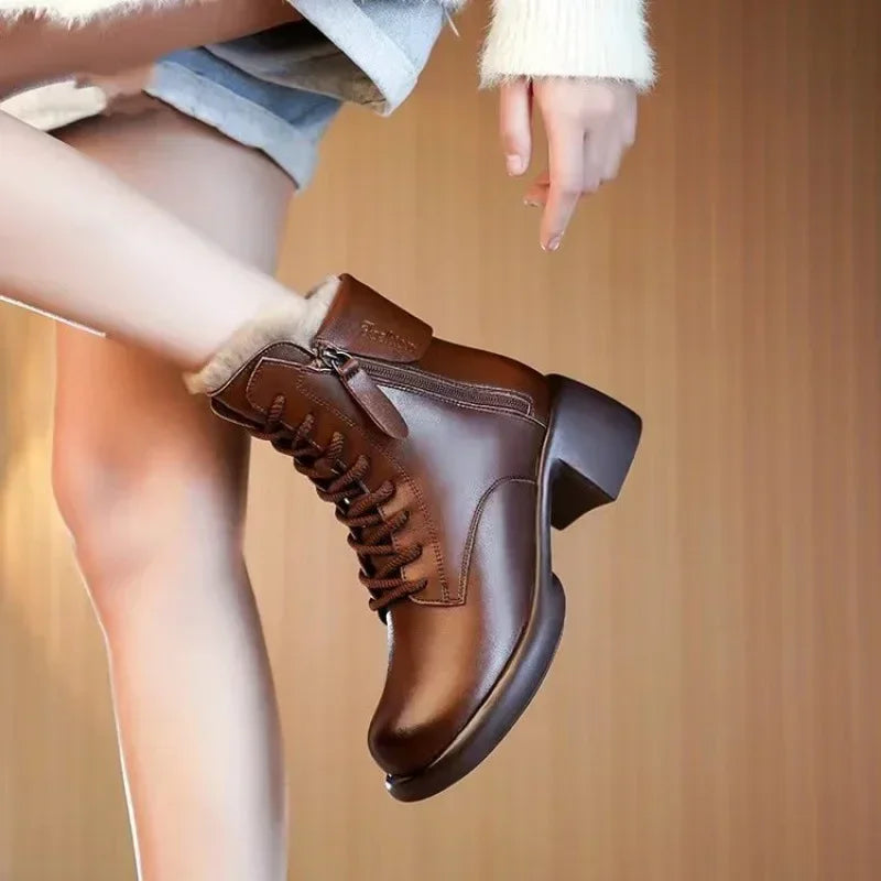 Vittoria | Luxurious women's boots with side zip