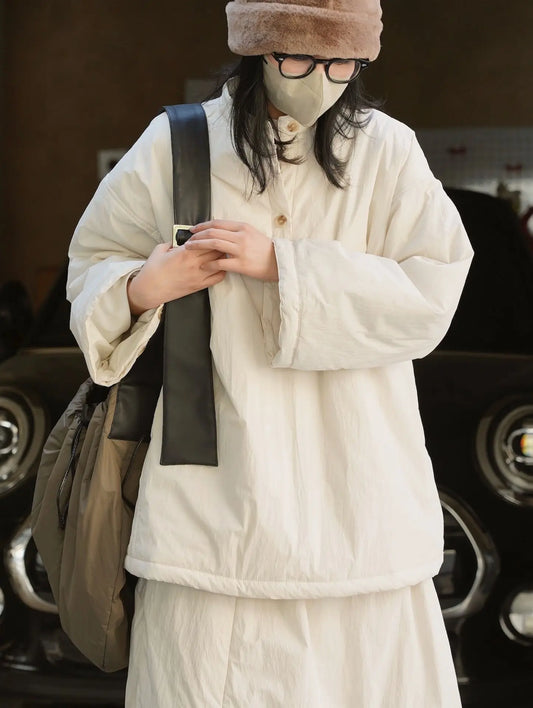 Angeline's | Loose-fitting women's winter jacket made of cotton