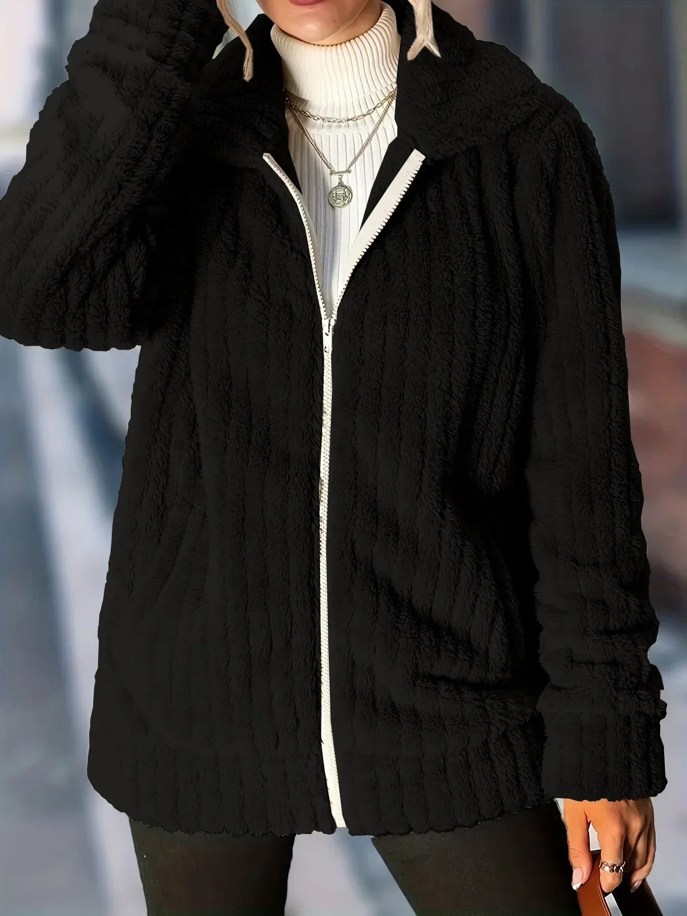 Xaviera | Vest-jacket with comfortable closure
