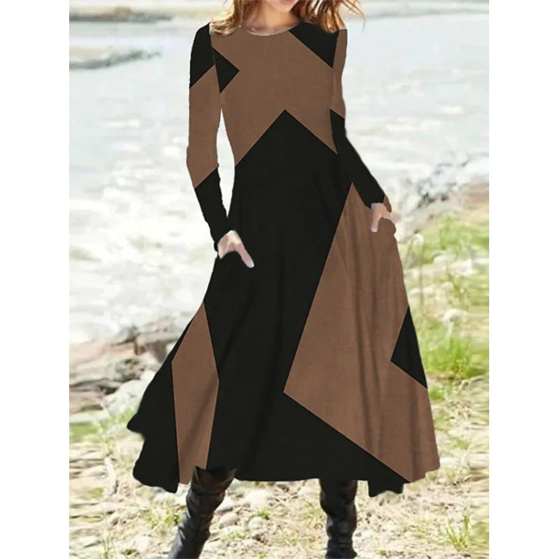 Aixa® | Women's long-sleeved midi dress