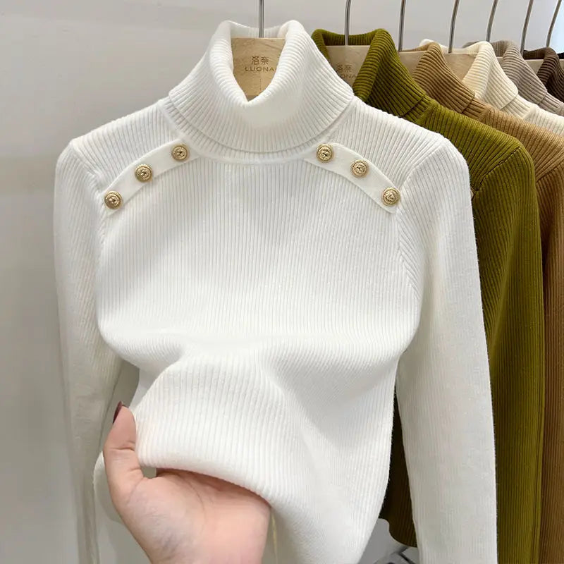 Renata | Turtleneck sweater from Arvini for autumn and winter