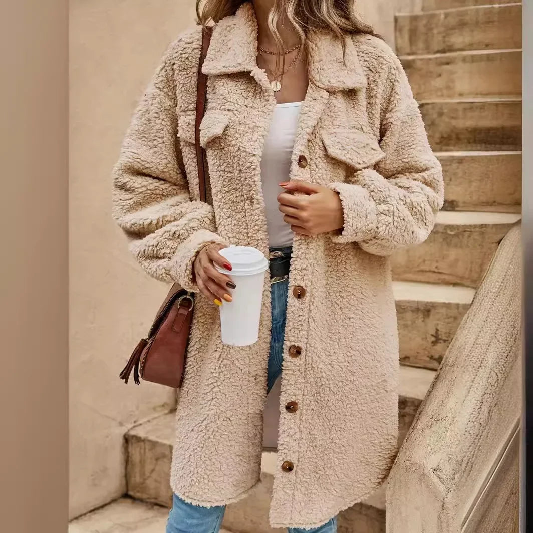 Nerea | Loose Casual Cardigan Bread Coat