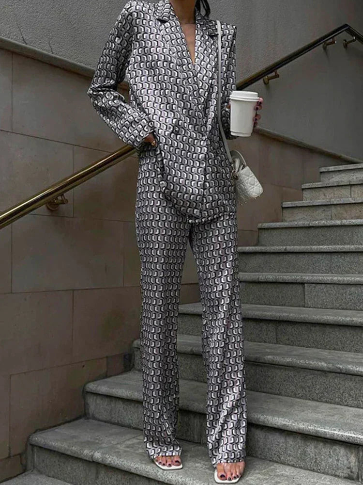 Valeria | Satin suit set