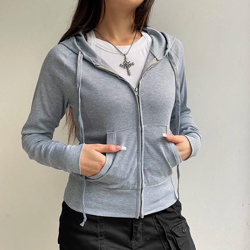 Nora | Casual zip up sweatshirt for women