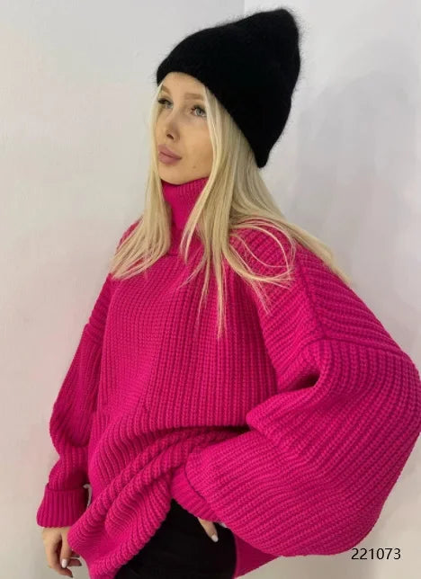Thalia | Warm knitted sweater for women for autumn and winter
