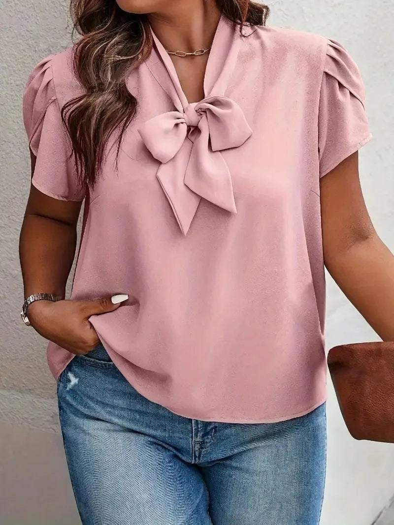 Margaux® | Pink Women'S Plus Size Shirt