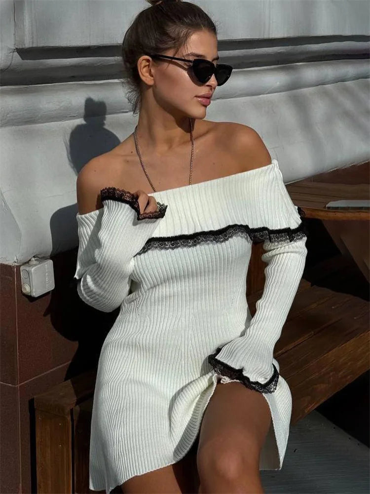 Yolanda | Knit mini dress