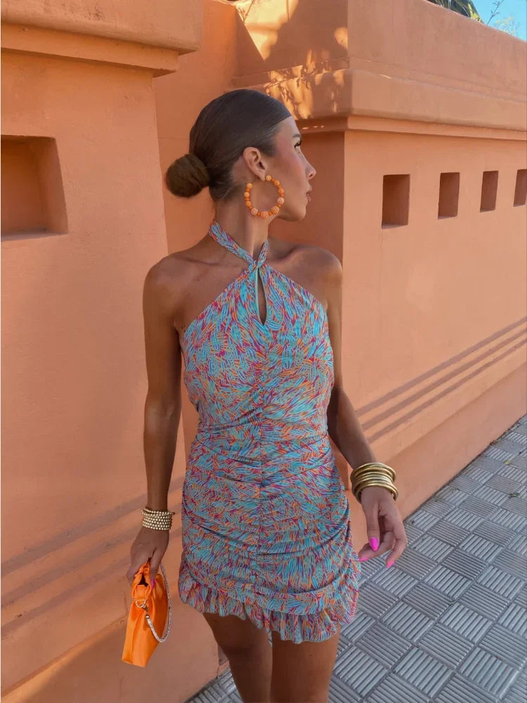 Genoveva® | Sleeveless Dress With Print