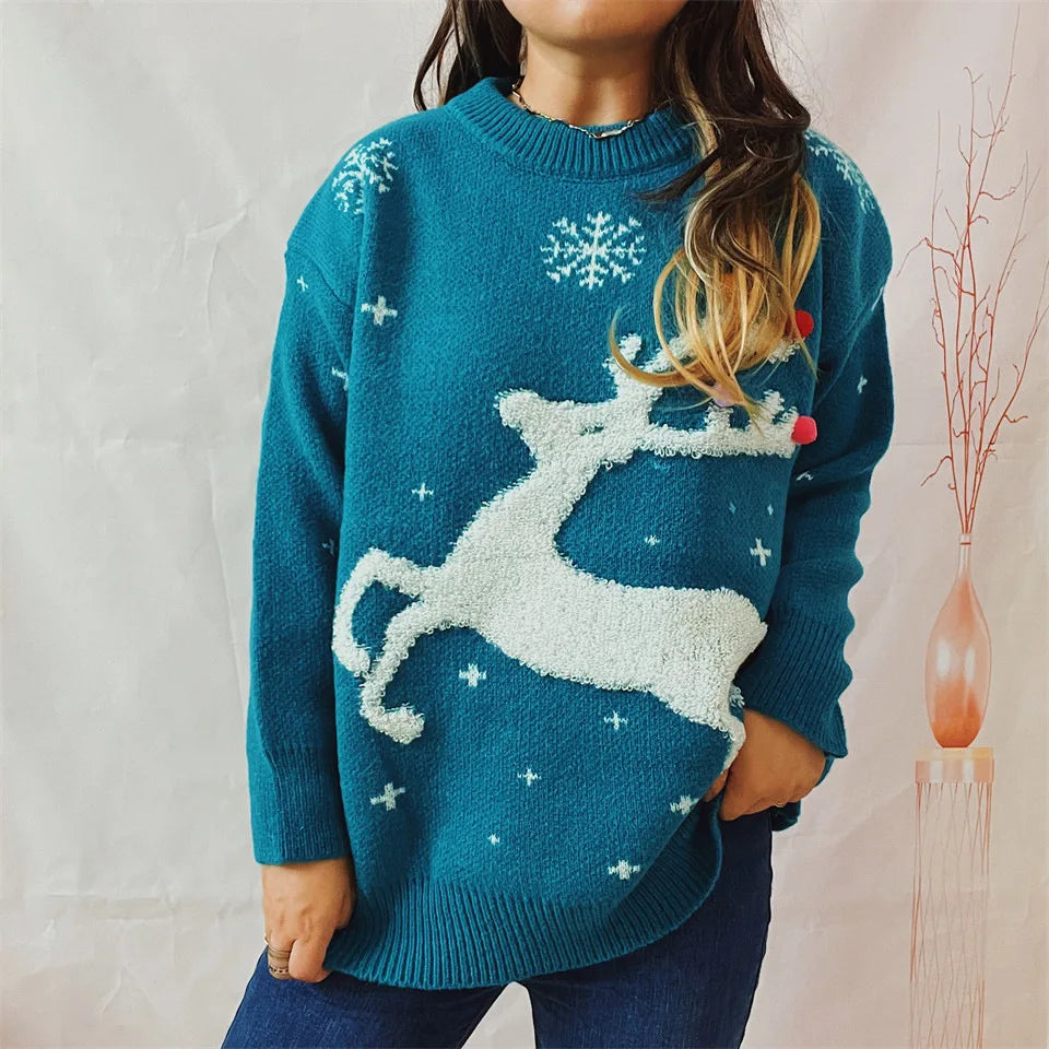 Mara | Korean style Christmas sweater