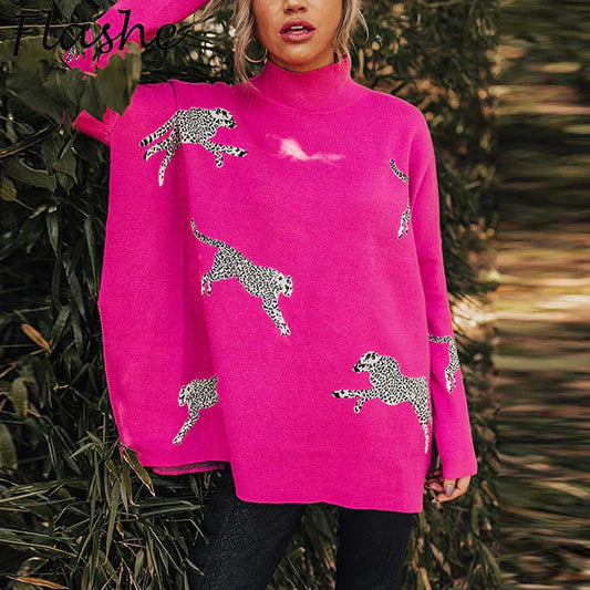 Jacinta | Leopard print sweater