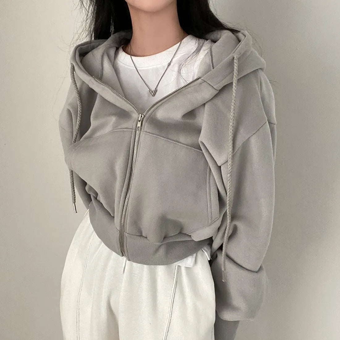 Inés | Oversized basic hoodie