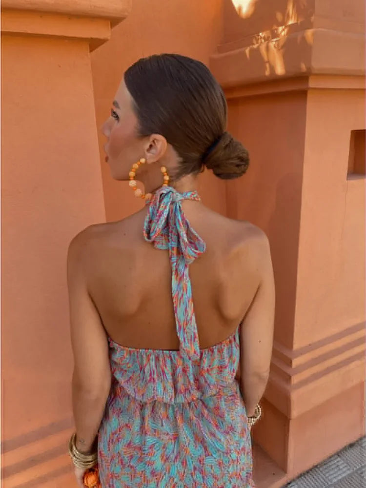 Gaia® | Sleeveless Dress With Print