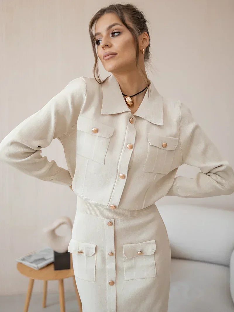 Tatiana | Blazer skirt set