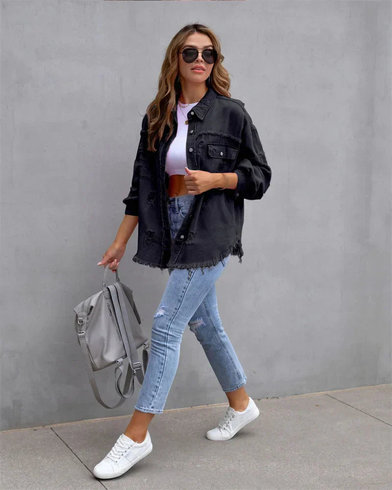 Olga | Fashionable and effortless jumpsuit jacket