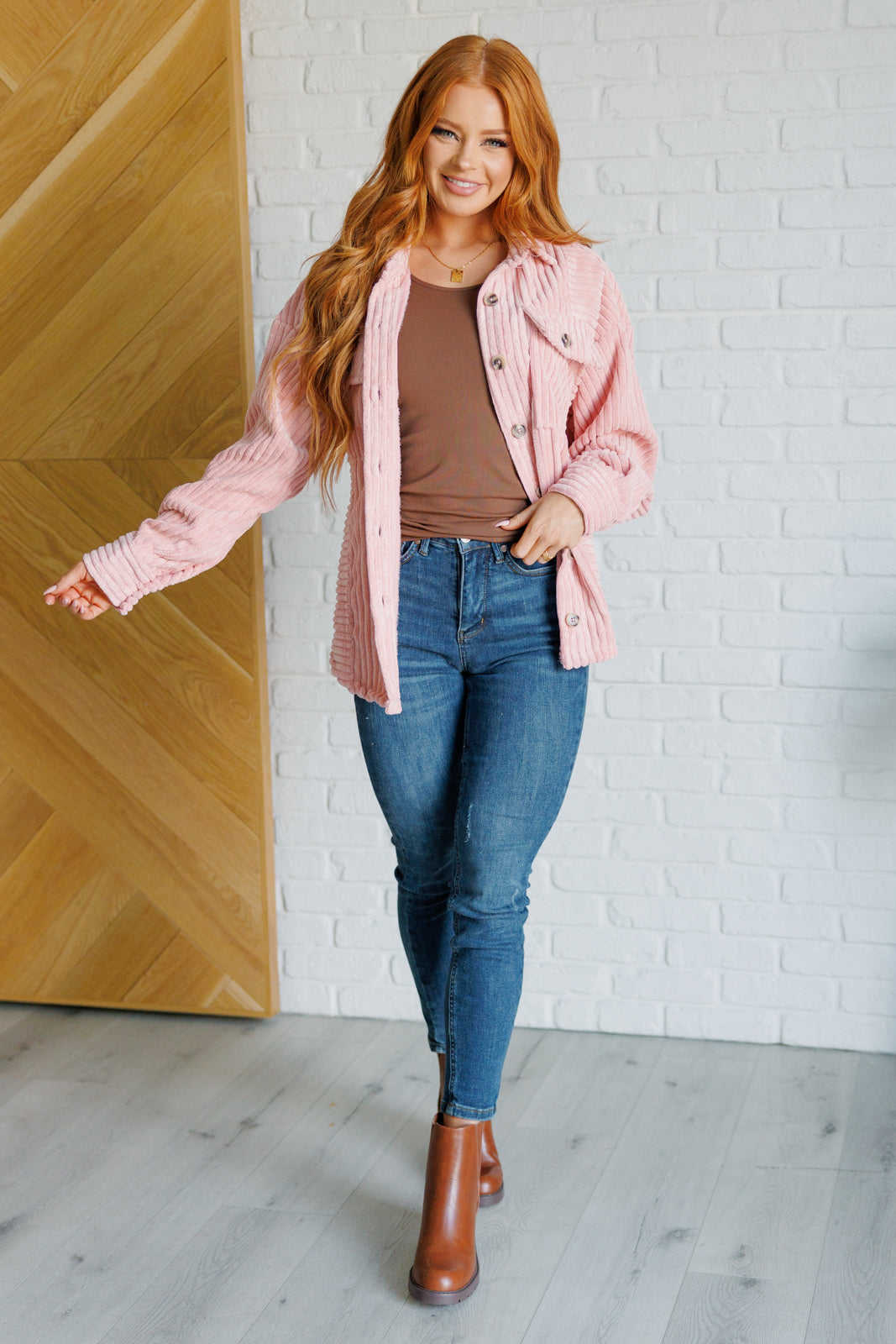 Fabiana | The sharpest tool in the Shed Ribbed Knit Shacket