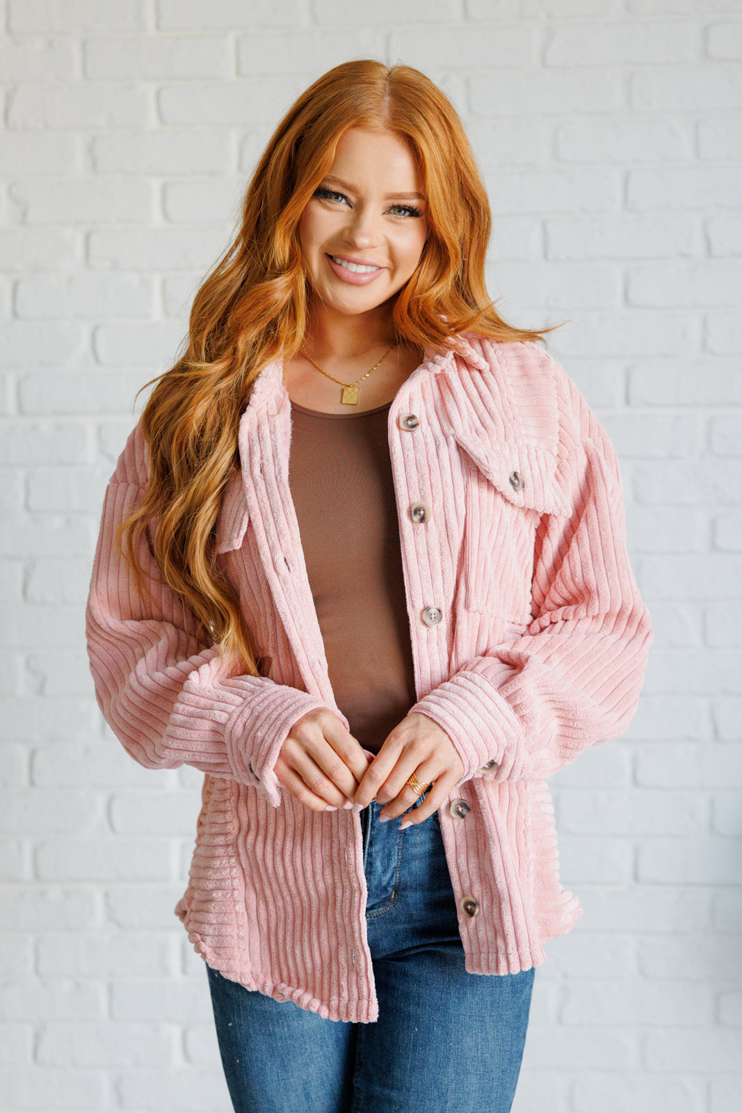 Fabiana | The sharpest tool in the Shed Ribbed Knit Shacket