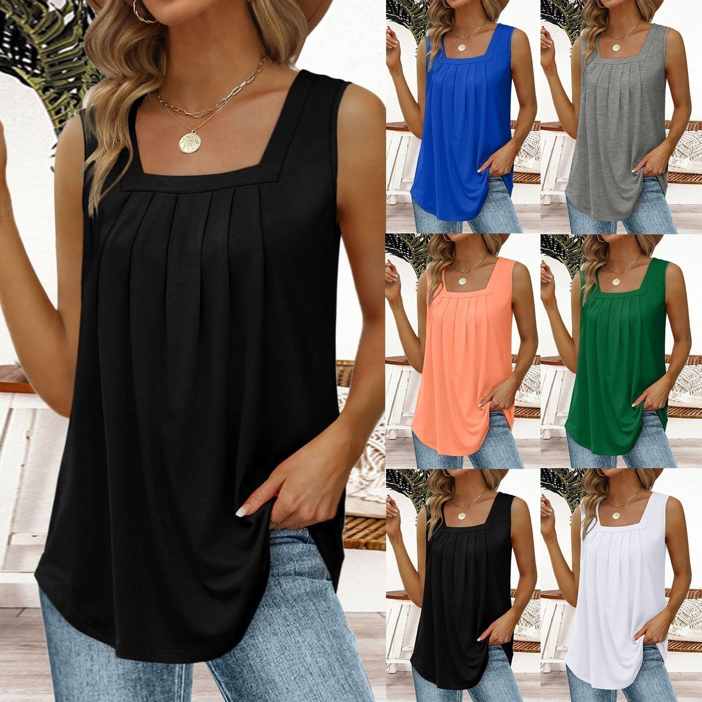 Silvia® | Women's sleeveless top