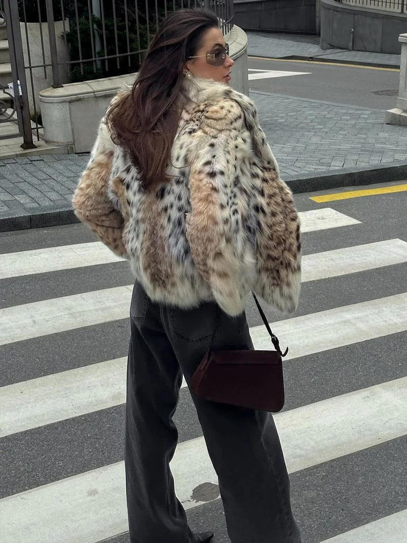 Ariadna | Chaqueta Livia I leopard skin