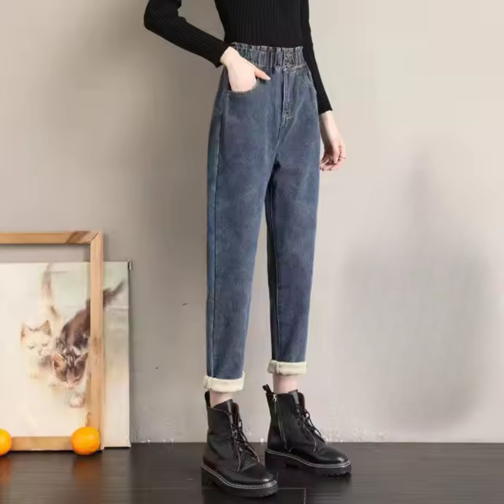Elvira | Baggy jeans for winter