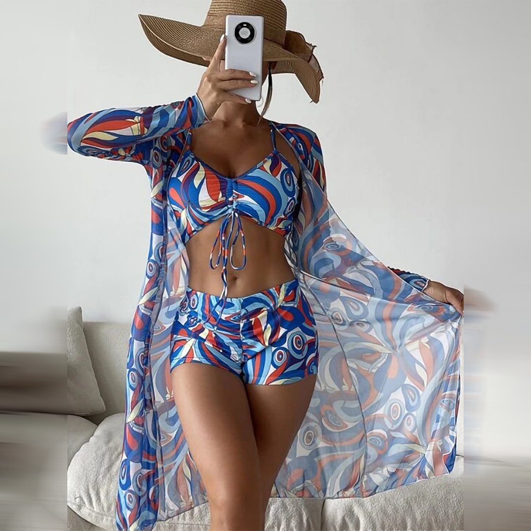 Hilda® | Printed Three-Piece Swimming Pool
