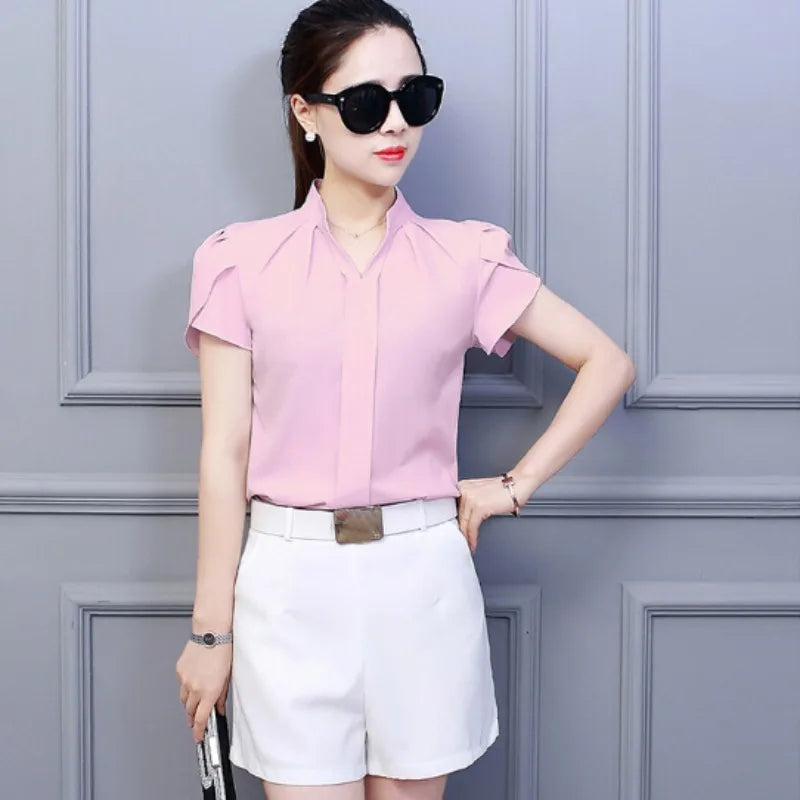 Lauretta® | Blouse With Short Sleeves