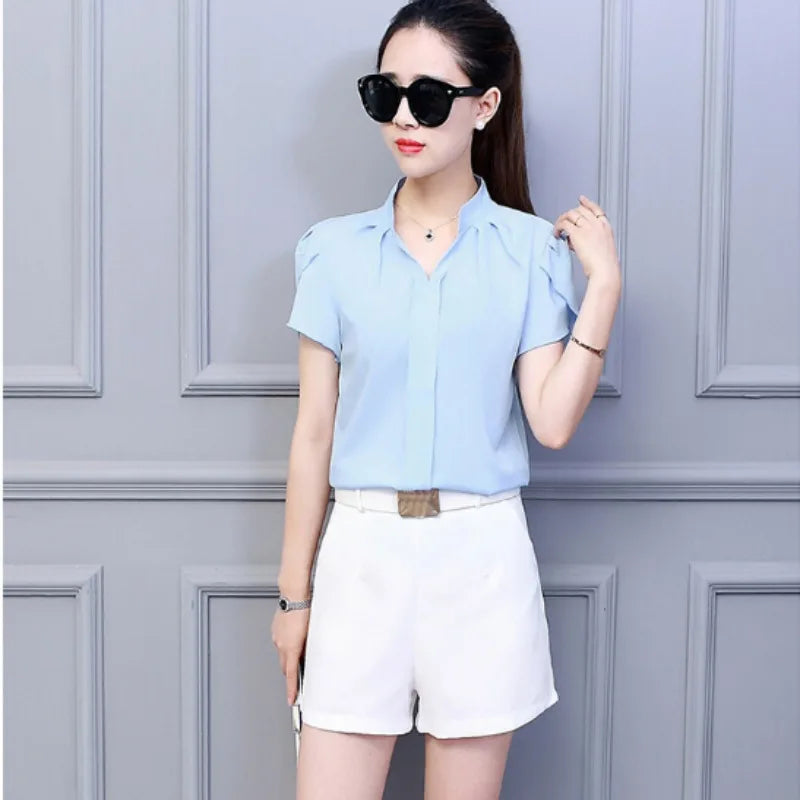 Lauretta® | Blouse With Short Sleeves