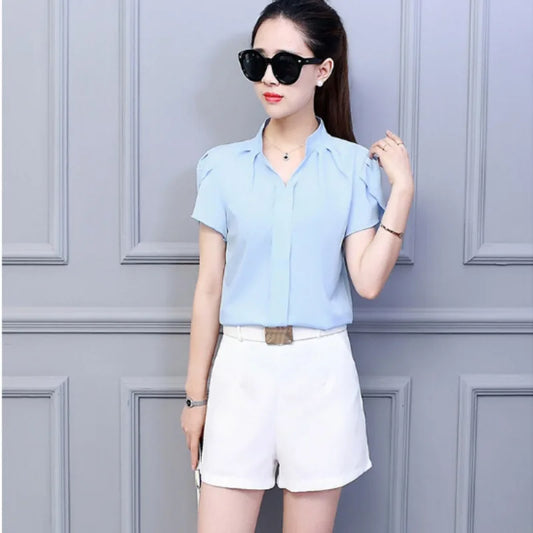 Lauretta® | Blouse With Short Sleeves