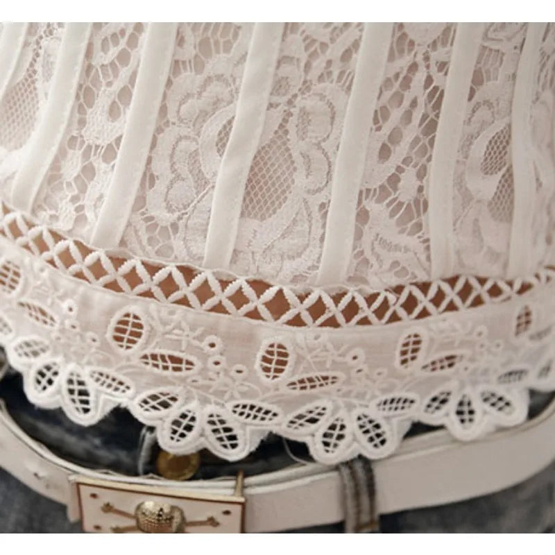 Lavinia® | Blouse With Floral Lace