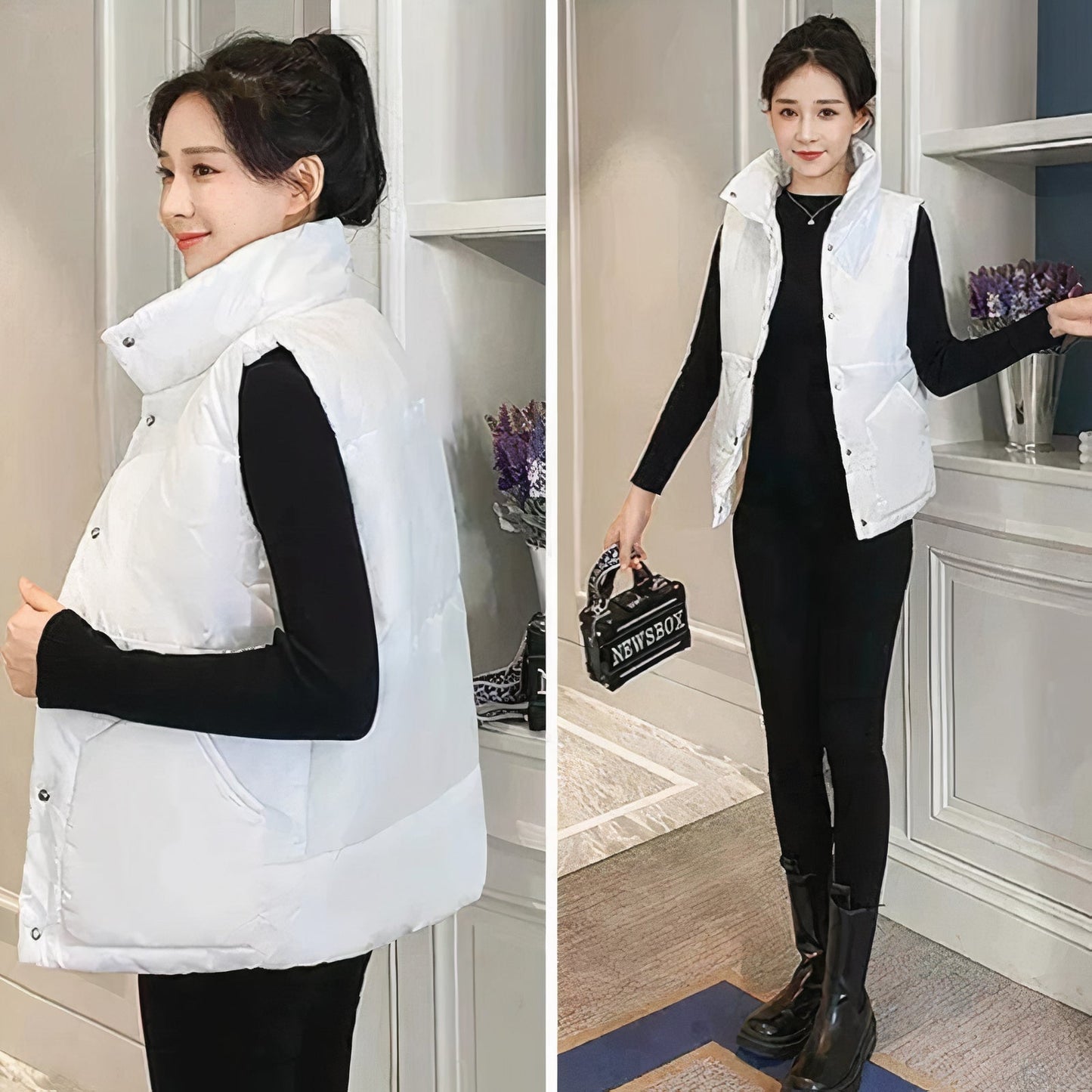 Marieta | Long warm women's jacket