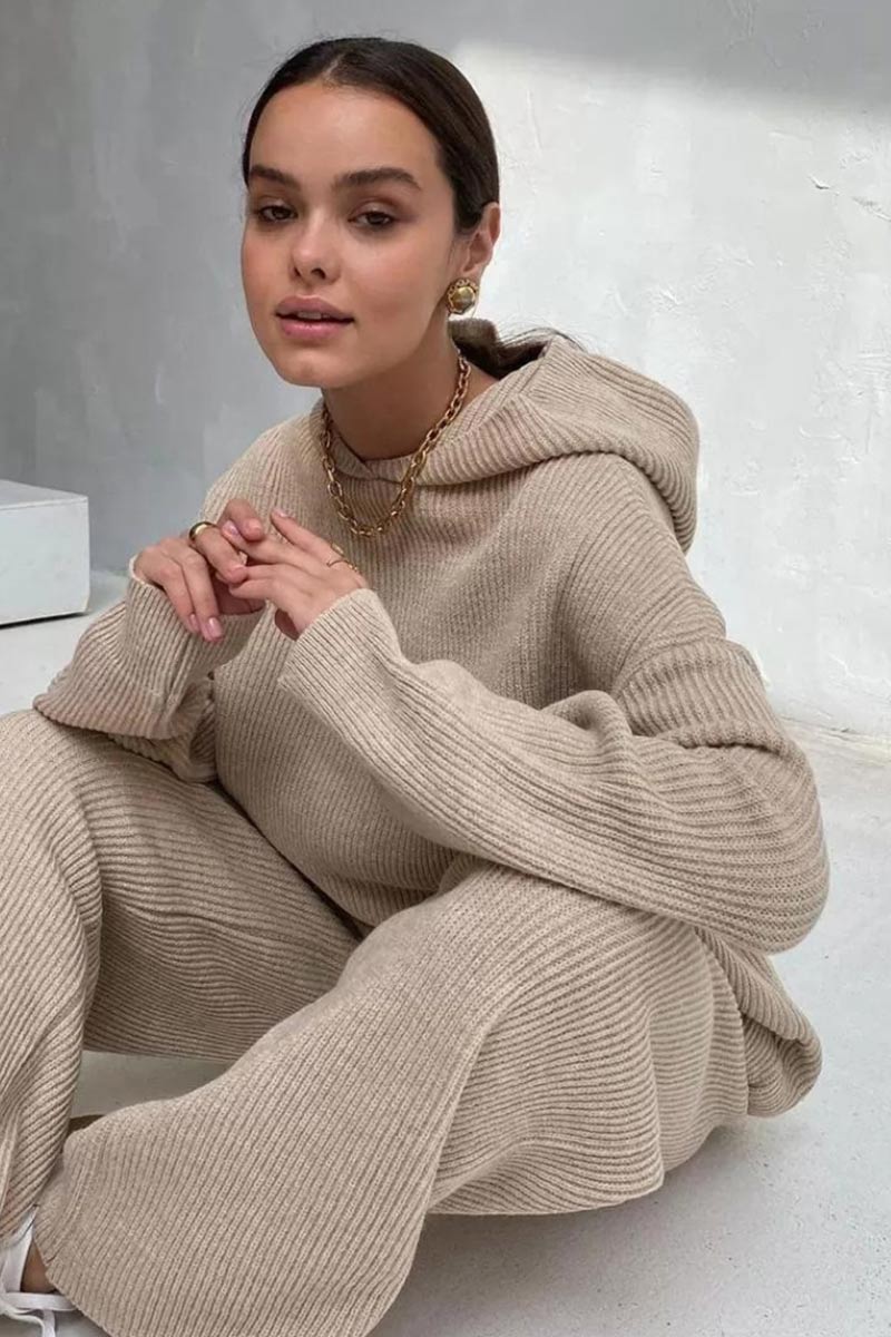 Beatriz | Two-piece plain hoodie