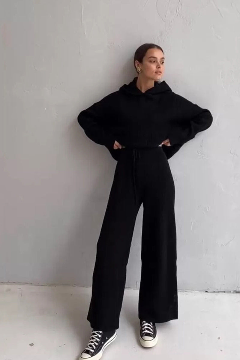 Beatriz | Two-piece plain hoodie