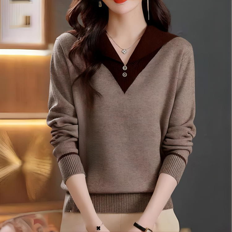 Lana® | Elegant And Comfortable V-Neck Sweater