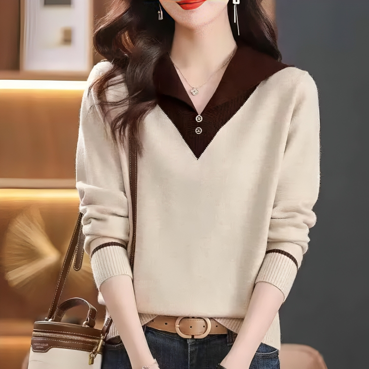 Lana® | Elegant And Comfortable V-Neck Sweater