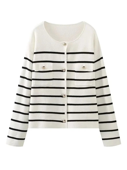 Zaida | striped sweater