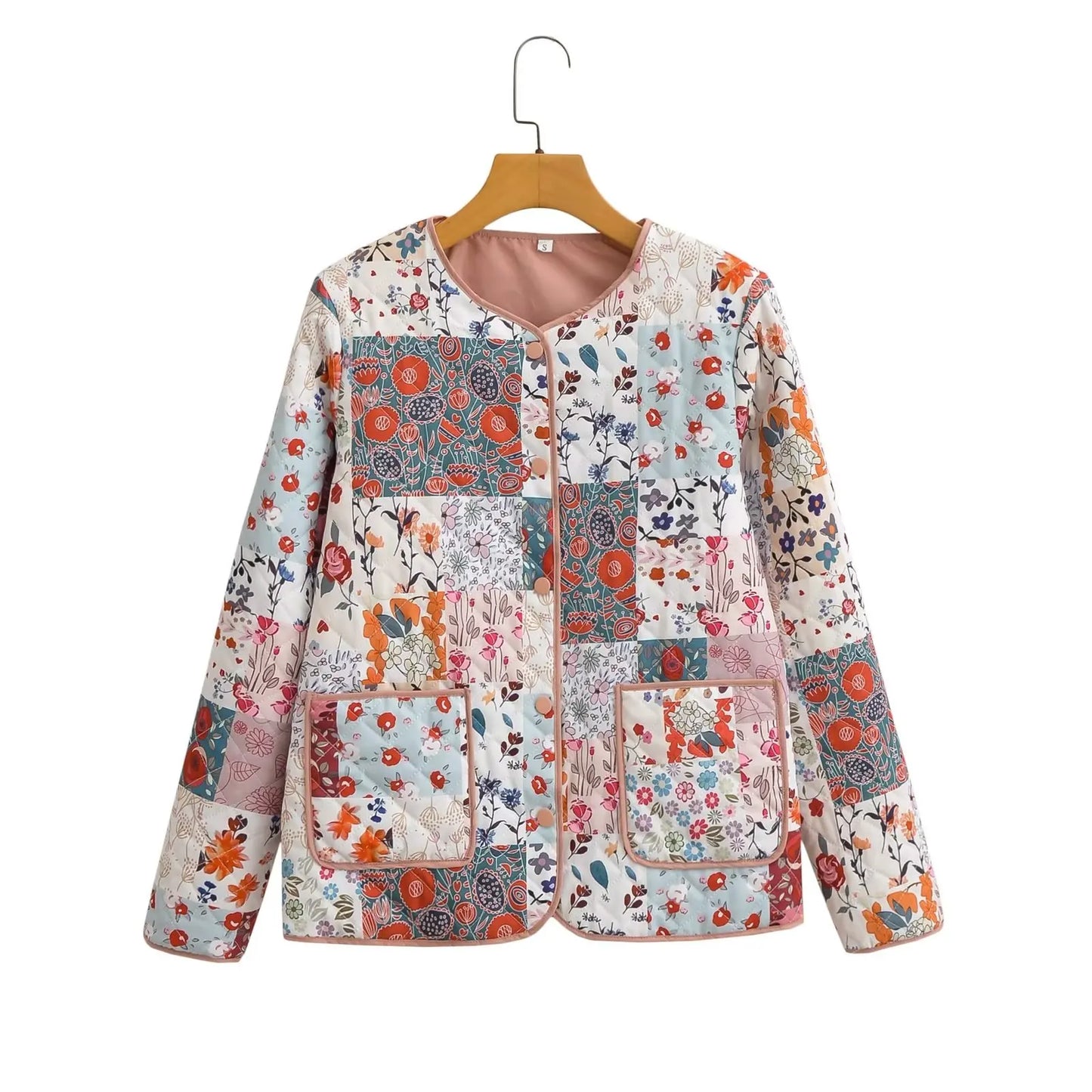 Gaby® | Chic floral women's coat jacket