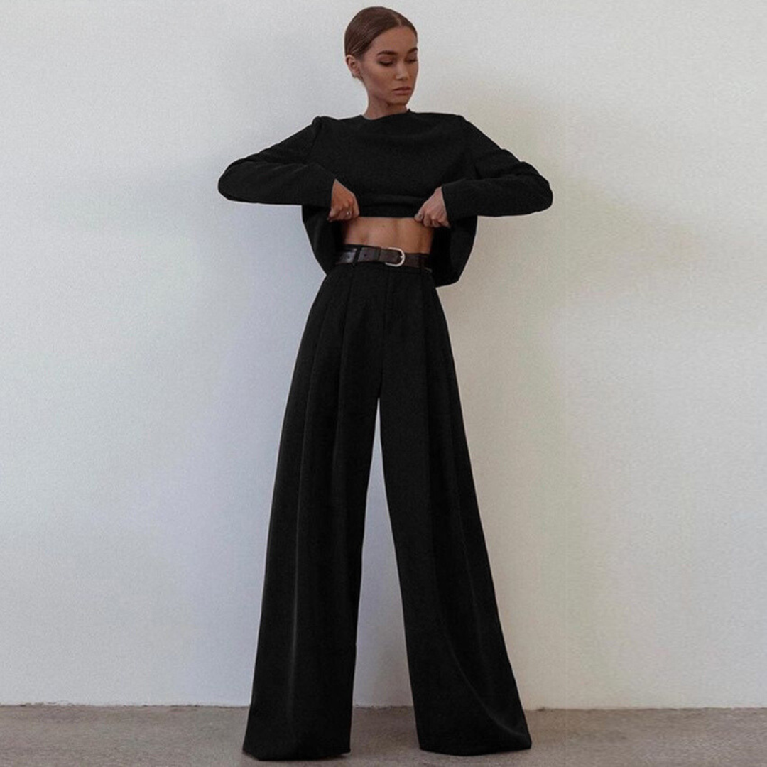 Dalila® | Women's loose long sleeve and pants set