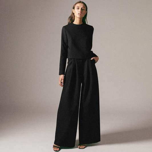 Dalila® | Women's loose long sleeve and pants set
