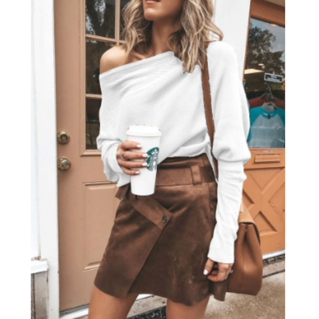 Ida | Off-the-shoulder sweater for women