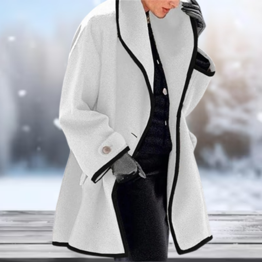 Delia® | Coat de laine retro for women