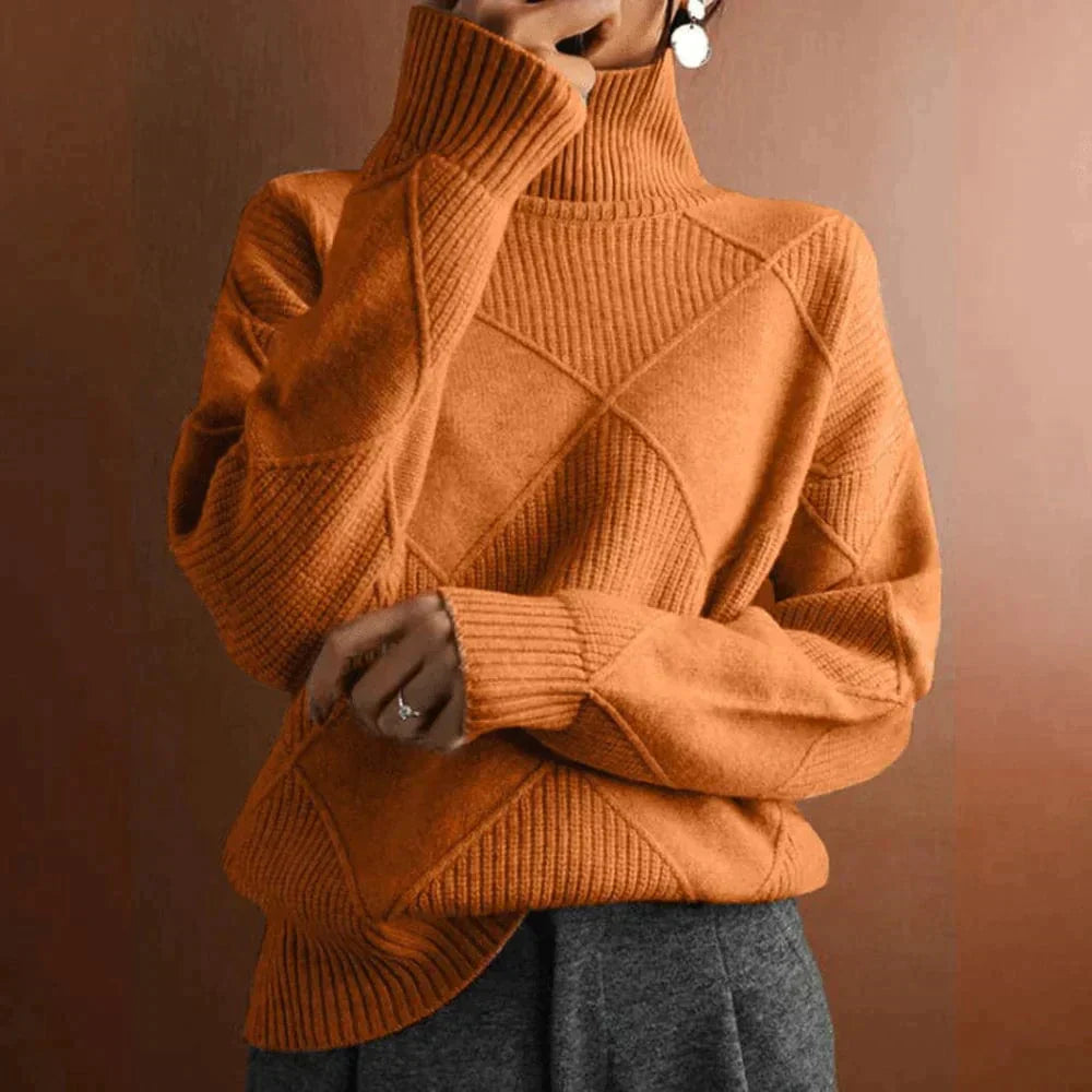 Matilde® | Marie Pull en cachemire à col roulé