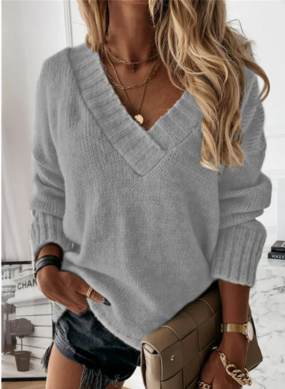 Brusstar® | Casual Comfortable Blouse With Elegant V