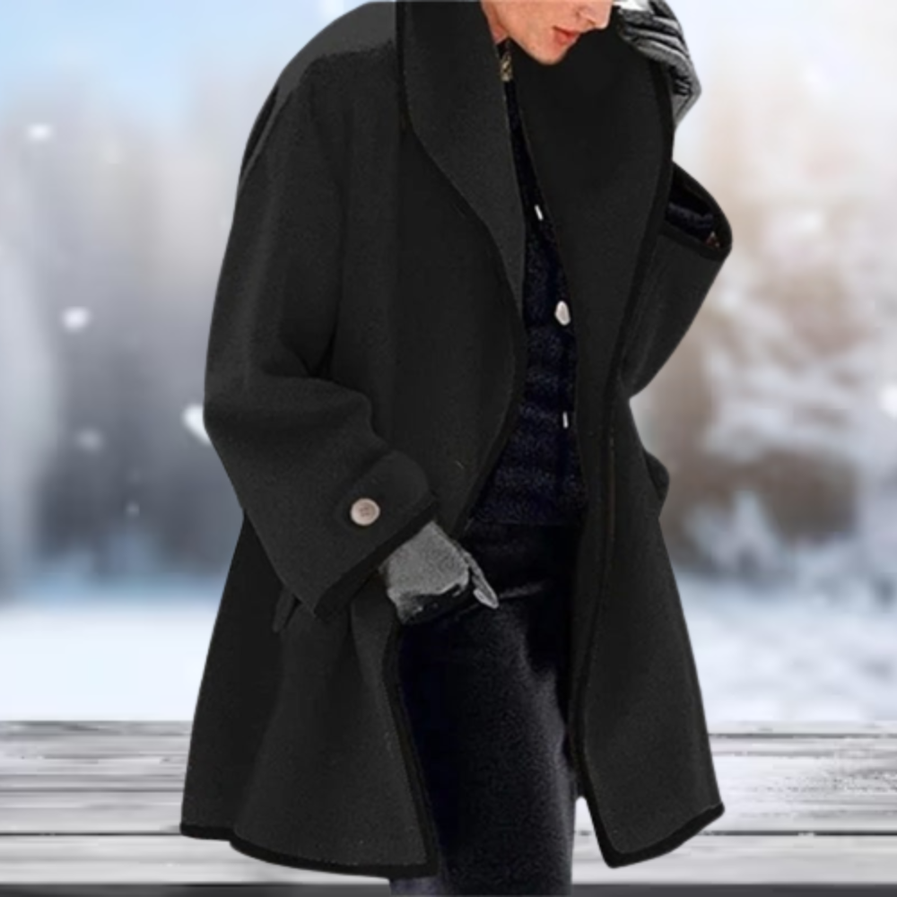 Delfina® | Coat de laine retro for women