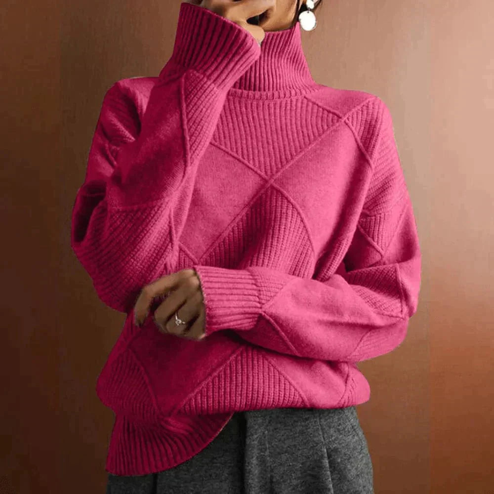 Matilde® | Marie Pull en cachemire à col roulé