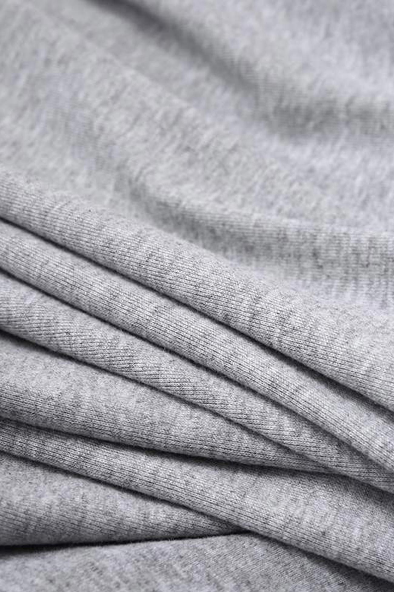 Elsa | V-neck sweatshirt dress with slit hem