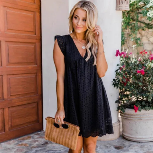 Consuelo® | Comfortable V-Neck Dress