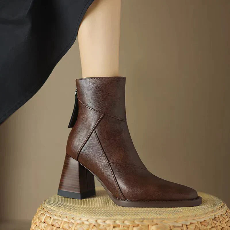 Angela® | Comfortable leather boots for women.